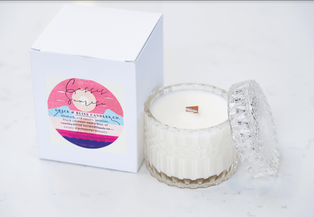 Cassis Sunrise 🌅 - Grace & Bliss Candles Co.,LLC.