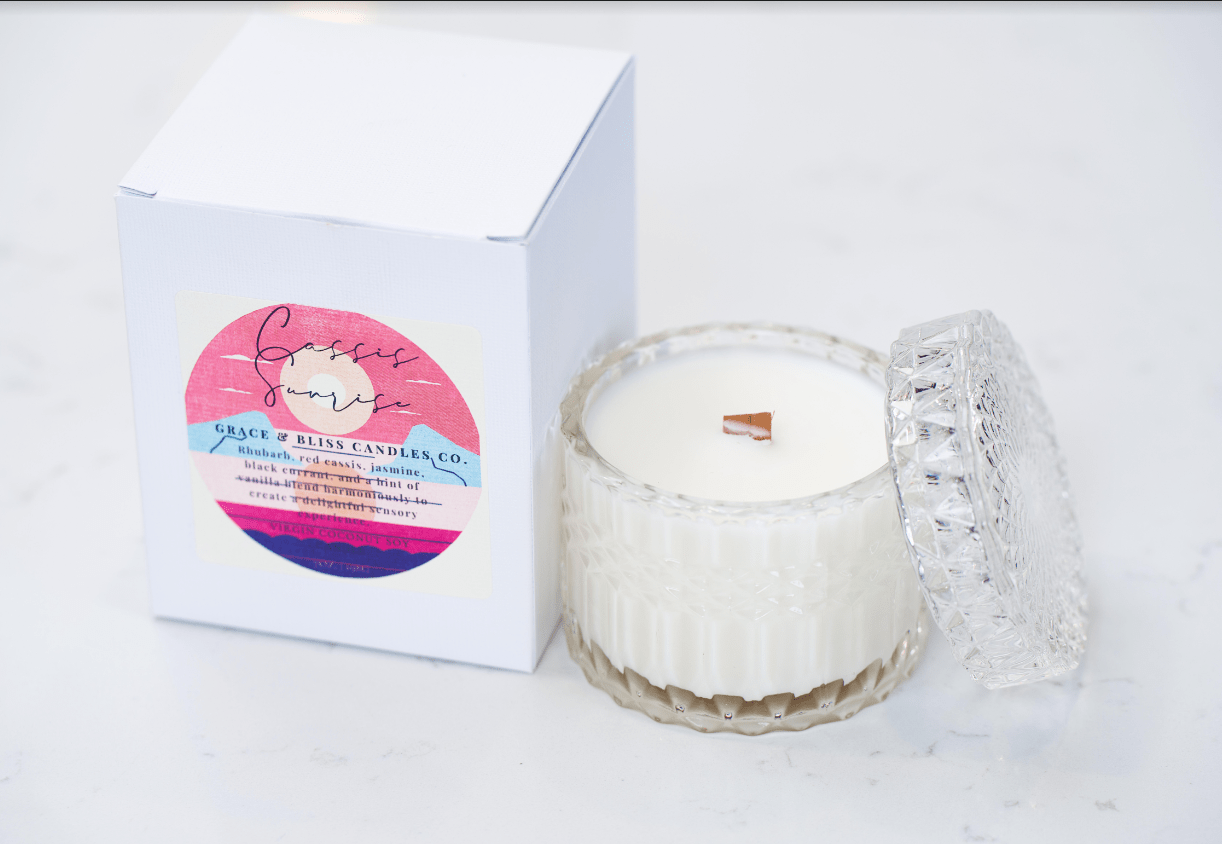 Cassis Sunrise 🌅 - Grace & Bliss Candles Co.,LLC.