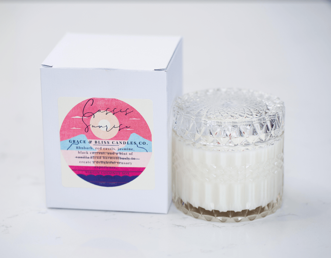 Cassis Sunrise 🌅 - Grace & Bliss Candles Co.,LLC.