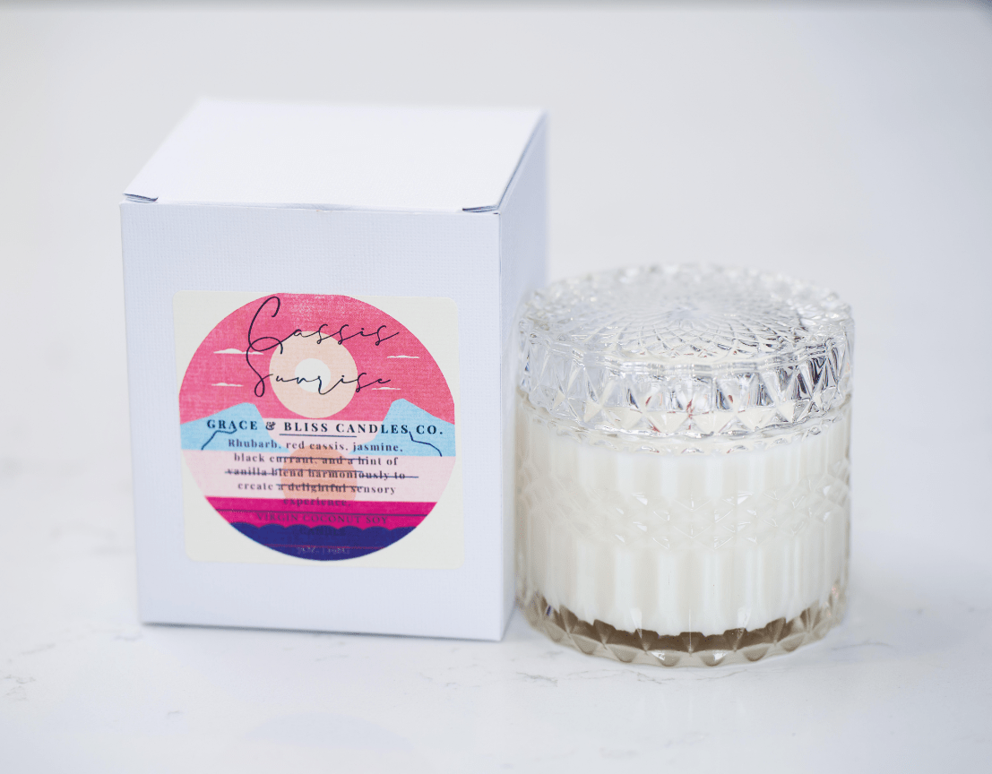 Cassis Sunrise 🌅 - Grace & Bliss Candles Co.,LLC.