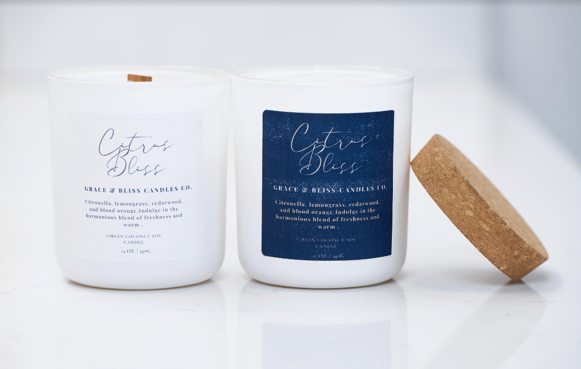 Citrus Bliss - Grace & Bliss Candles Co.,LLC.