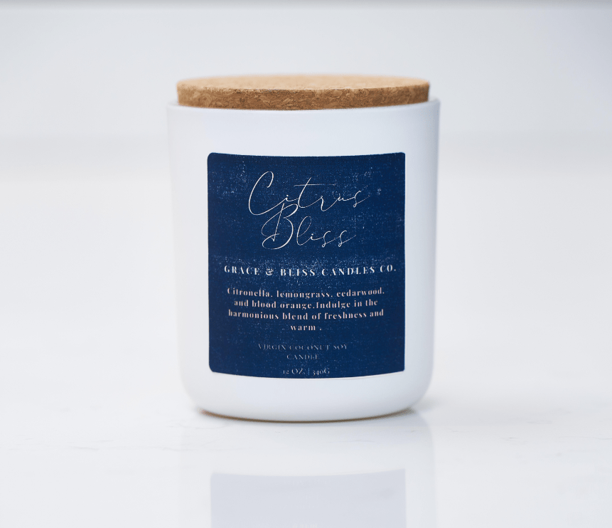 Citrus Bliss - Grace & Bliss Candles Co.,LLC.
