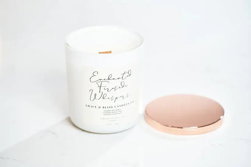Enchanted Fireside Whispers - Grace & Bliss Candles Co.,LLC.