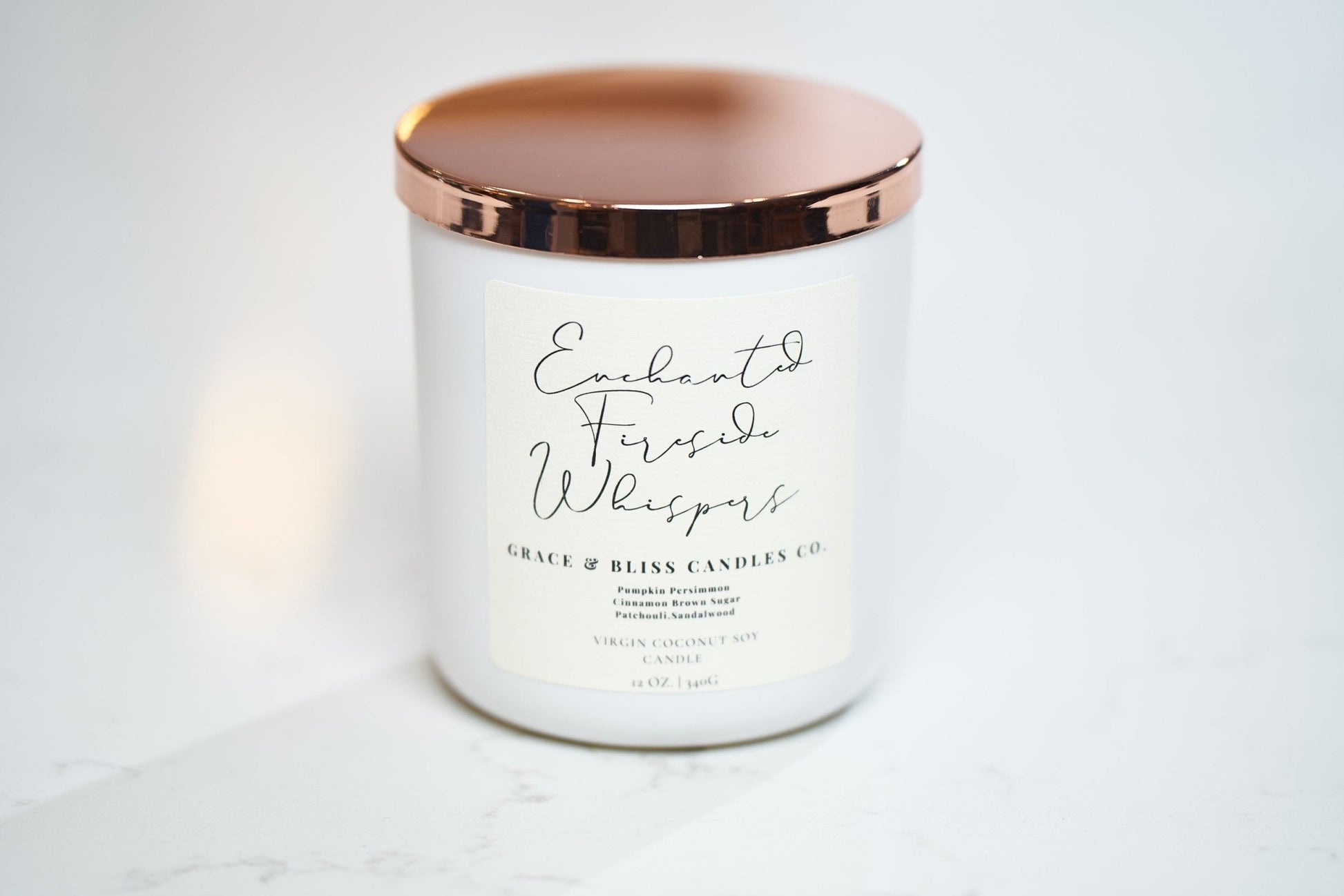 Enchanted Fireside Whispers - Grace & Bliss Candles Co.,LLC.