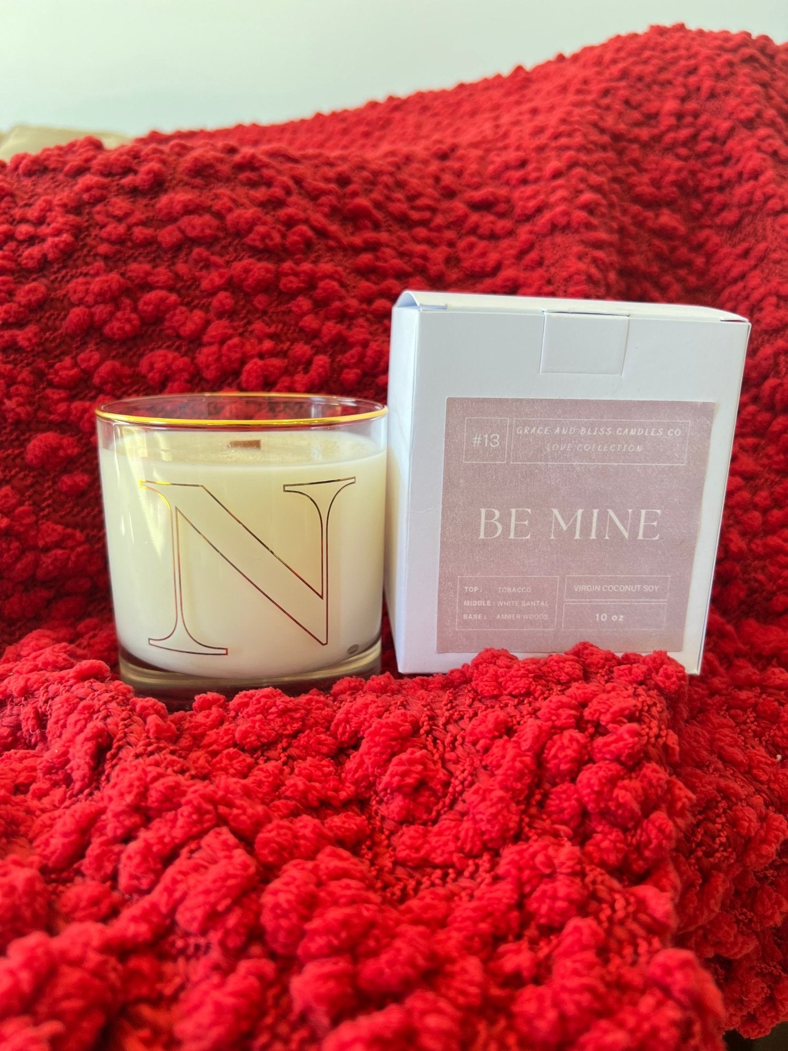 BE MINE - Grace & Bliss Candles Co.,LLC.