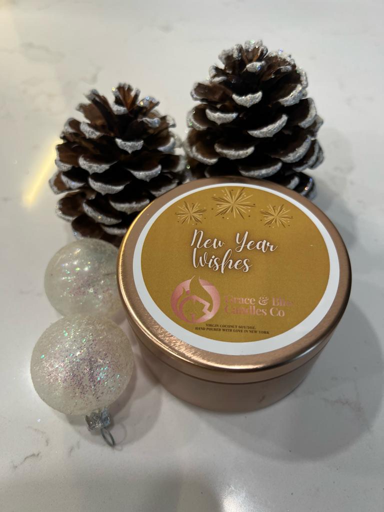 NEW YEAR WISHES - Grace & Bliss Candles Co.,LLC.