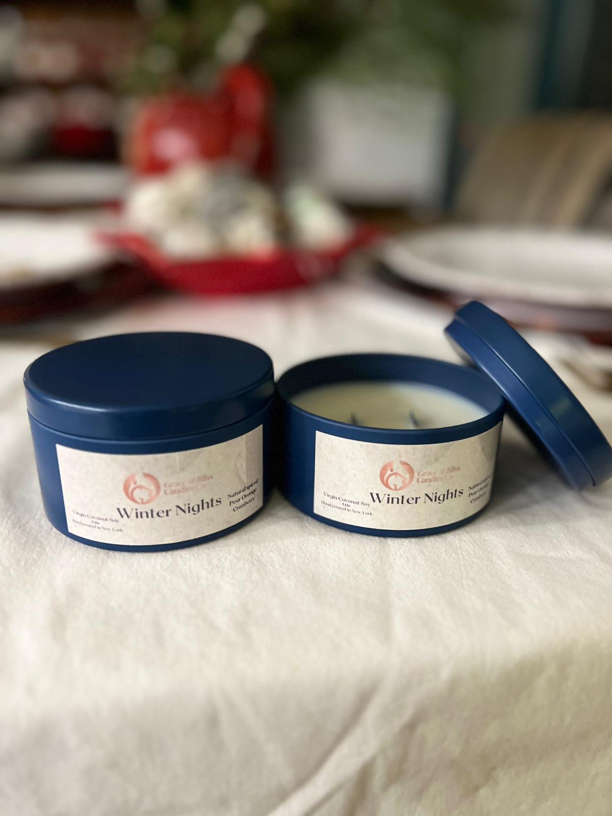 Winter Nights - Grace & Bliss Candles Co.,LLC.