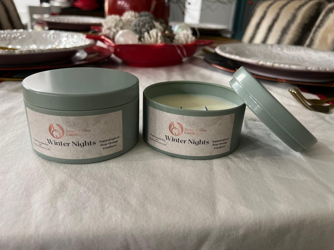 Winter Nights - Grace & Bliss Candles Co.,LLC.